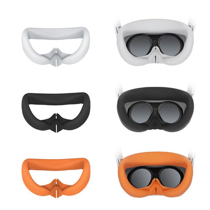 For PICO 4 Hifylux PC-PF26 Silicone Eye Mask VR Glasses Sweat-proof Blackout Case(Orange) - Consumer Electronics by Hifylux | Online Shopping UK | buy2fix