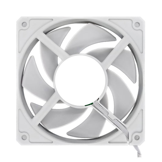 MF12025 4pin High Air Volume High Wind Pressure FDB Magnetic Suspension Chassis Fan 2200rpm (White) by buy2fix