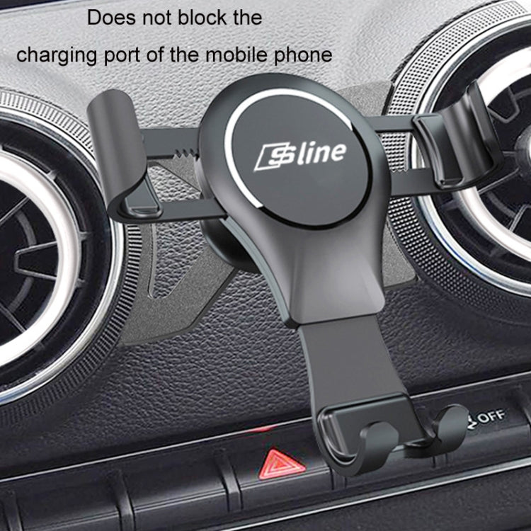 For Audi Car Strong Magnetic Phone Holder(Q2L Stand 1 Black) -  by buy2fix | Online Shopping UK | buy2fix