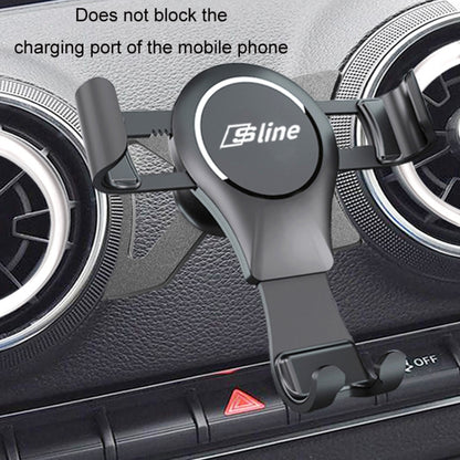 For Audi Car Strong Magnetic Phone Holder(Q2L Stand 1 Silver) by buy2fix