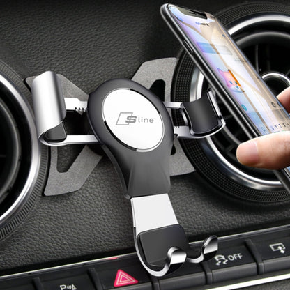 For Audi Car Strong Magnetic Phone Holder(Q2L Stand 1 Silver) by buy2fix