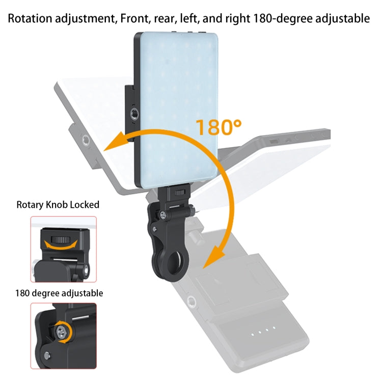 V11RGB With Screen  5W Mobile Phone Fill Light Live Broadcast Pocket Light - Consumer Electronics by buy2fix | Online Shopping UK | buy2fix