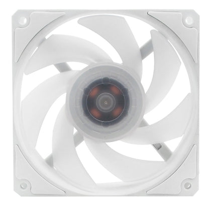 MF12025 5V ARGB 12cm Water Cold Radiator Large Air Volume Chassis Fan(White) by buy2fix