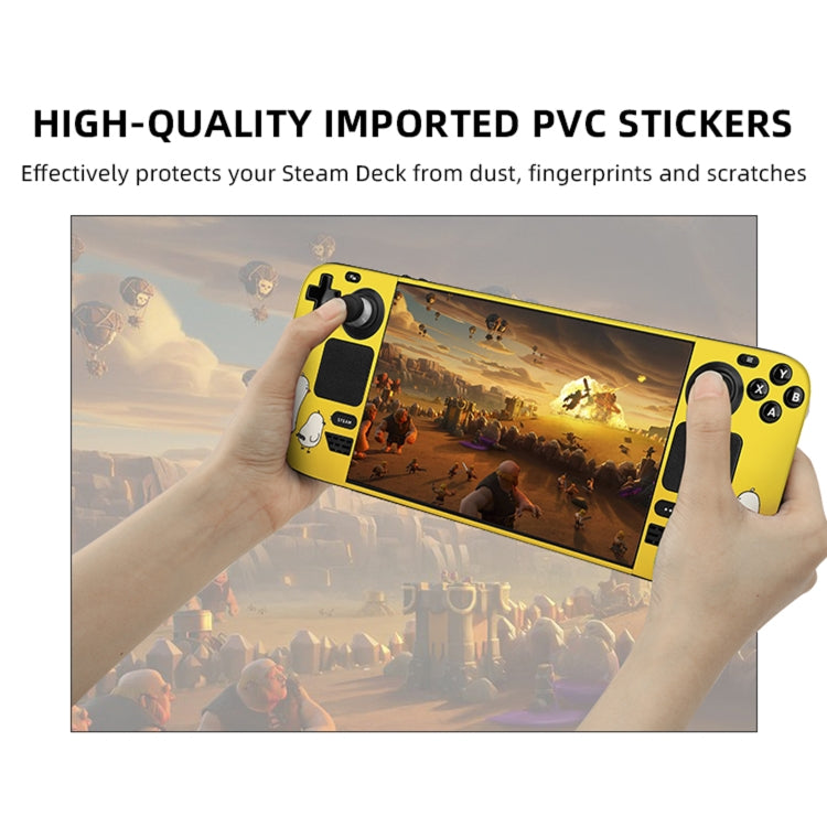 For Steam Deck Hifylux ST-SF12 Game Console Film Handheld Anti-scratch Protection Sticker(Carbon Pattern Black) - Accessories by buy2fix | Online Shopping UK | buy2fix