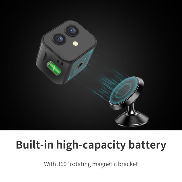 D3 HD 4K Dual Lens Wifi Camera Mobile Phone Wireless Remote Two Way Intercourse Monitoring Camera by buy2fix