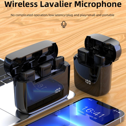 S11 Single Microphone USB-C/Type-C Interface Wireless Lavalier Noise Canceling Microphone with Charging Case - Consumer Electronics by buy2fix | Online Shopping UK | buy2fix