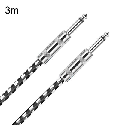 3m 2 Straight Head 6.35mm Guitar Cable Oxygen-Free Copper Core TS Large Two-core Cable -  by buy2fix | Online Shopping UK | buy2fix