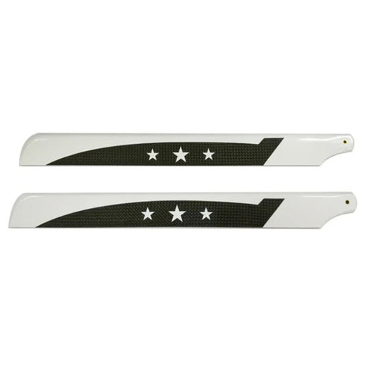 Carbon Fiber 325mm Paddle Blade 3D Propeller for 450 Helicopter Accessories by buy2fix