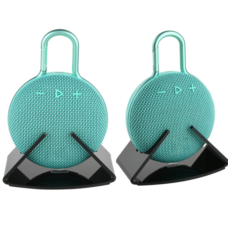 For JBL Clip 3/4 Speaker Storage Stand Acrylic Desktop Audio Base(Black) by buy2fix