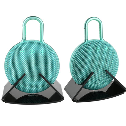 For JBL Clip 3/4 Speaker Storage Stand Acrylic Desktop Audio Base(Black) by buy2fix