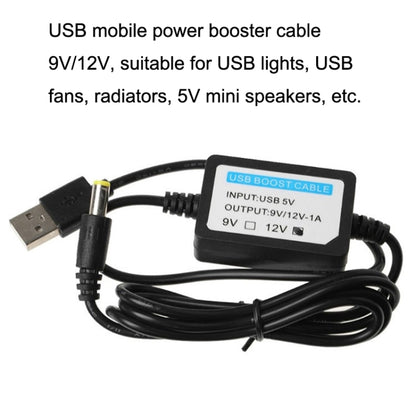 2pcs DC 5V to 9V USB Booster Line Mobile Power Cord by buy2fix