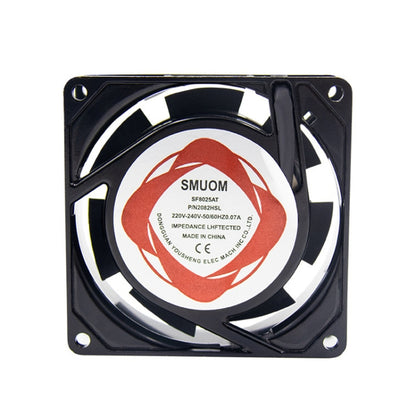 SMUOM SF8025AT 220V Double Ball Bearing 8cm Silent Chassis Cabinet Cooling Fan -  by SMUOM | Online Shopping UK | buy2fix