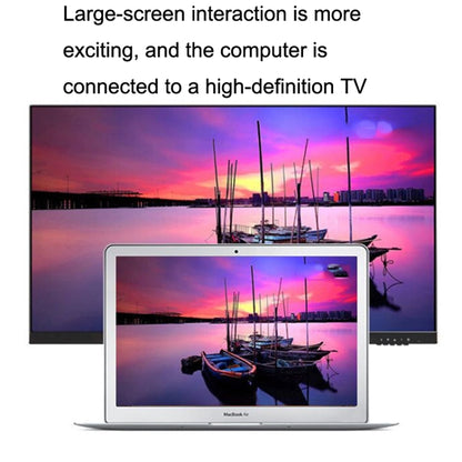 HD55Y VGA To HDMI Adapter Cable VGA+USB To HD 1080P Converter With Power Supply(Black) by buy2fix