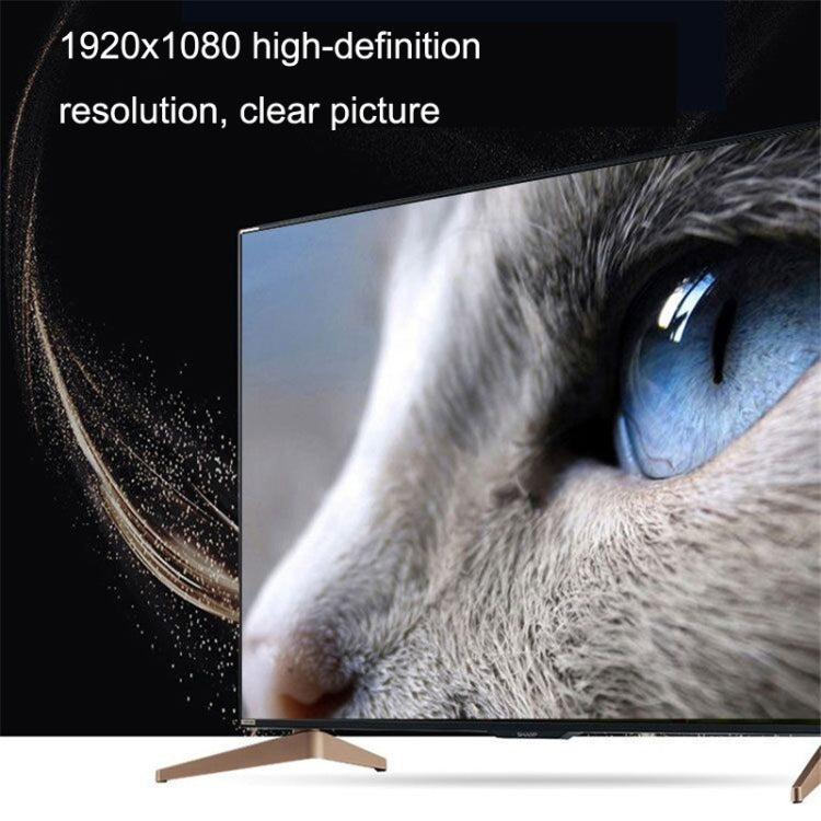 HD55Y VGA To HDMI Adapter Cable VGA+USB To HD 1080P Converter With Power Supply(Black) by buy2fix