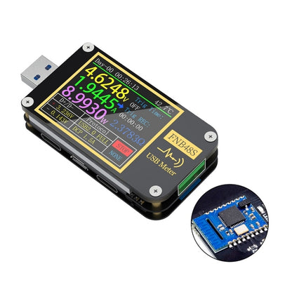 FNIRSI FNB48S USB Voltage Ammeter Multifunctional Fast Charge Tester, Specification: Bluetooth -  by FNIRSI | Online Shopping UK | buy2fix