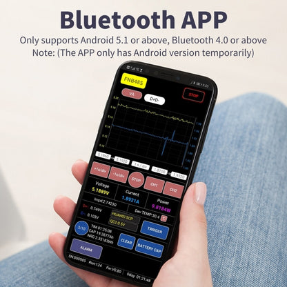 FNIRSI FNB48S USB Voltage Ammeter Multifunctional Fast Charge Tester, Specification: Bluetooth -  by FNIRSI | Online Shopping UK | buy2fix