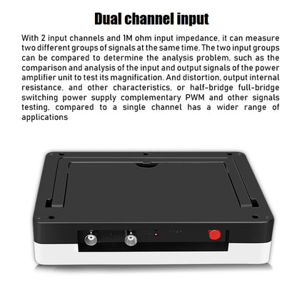 FNIRSI 1013D 1GS Sampling Dual Channel 100M Bandwidth Digital Oscilloscope, US Plug(English) -  by FNIRSI | Online Shopping UK | buy2fix