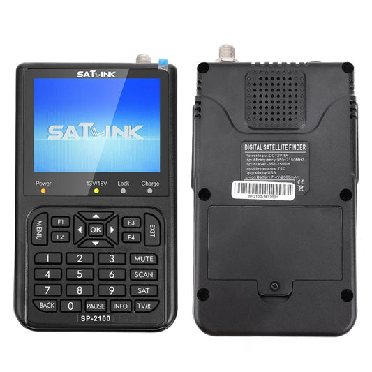 SATLINK SP-2100 HD Finder Meter Handheld Satellite Meter(US Plug) by SATLINK