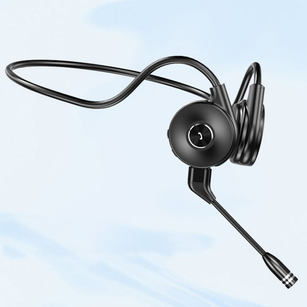 M1 Stereo Sound Running Sports Bone Conduction Bluetooth Earphones With Microphone(Black) by buy2fix