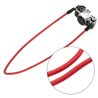 Climbing Rope Camera Strap SLR Camera Retro Wearable Shoulder Strap(Red) by buy2fix