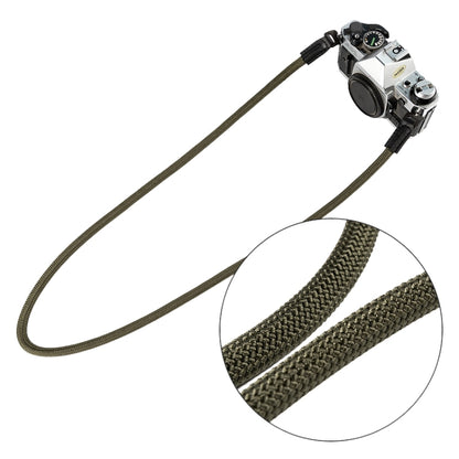 Climbing Rope Camera Strap SLR Camera Retro Wearable Shoulder Strap(Green) by buy2fix