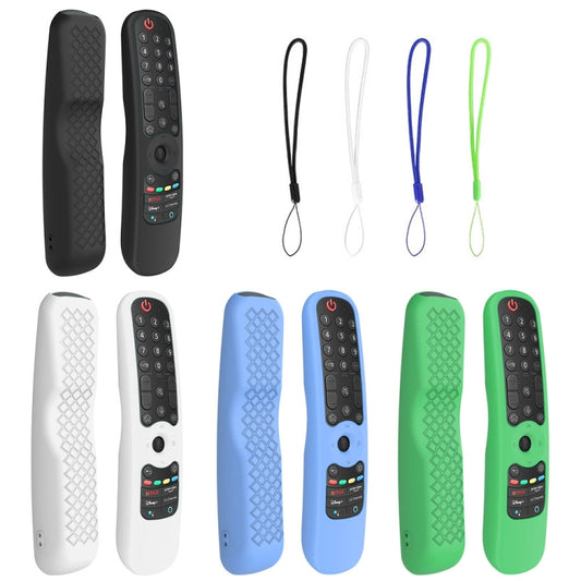 For LG AN-MR21GC / AN-MR21N / AN-MR21GA TV Remote Control Silicone Case(Black) by buy2fix