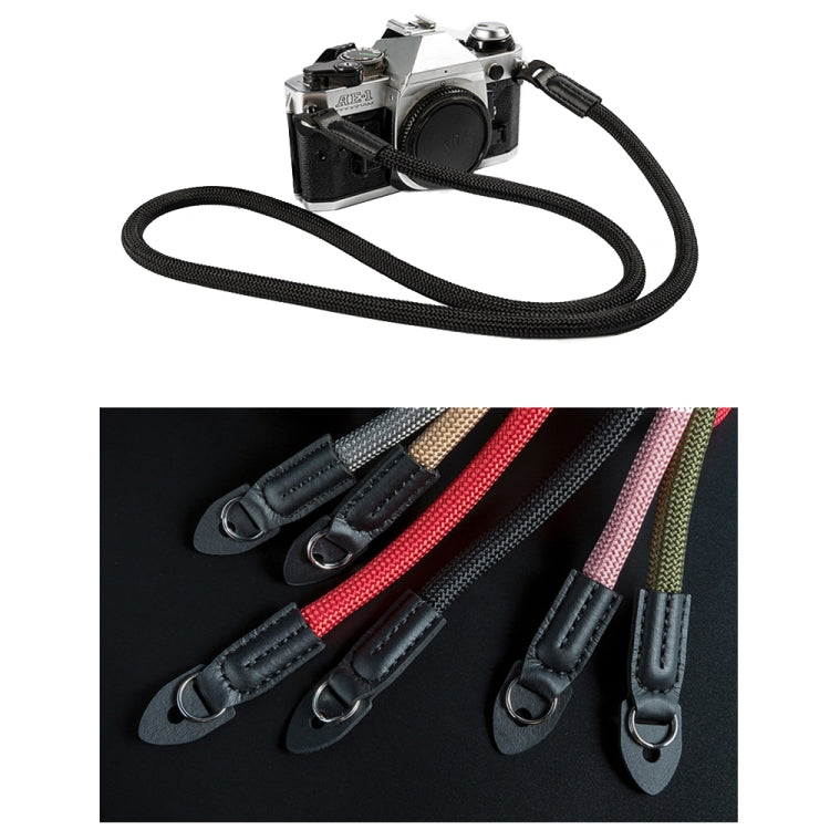 Climbing Rope Camera Wrist Strap SLR Camera Wear-resistant Bracelet(Light Brown) by buy2fix