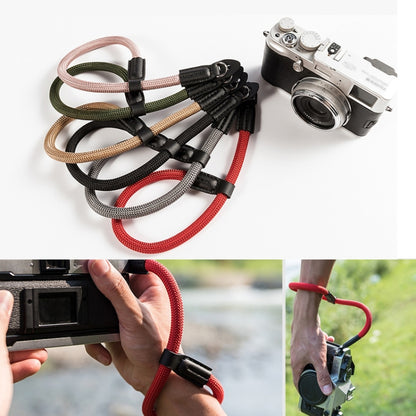 Climbing Rope Camera Wrist Strap SLR Camera Wear-resistant Bracelet(Black) by buy2fix