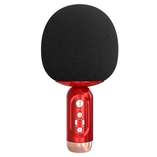 K2 Wireless Bluetooth Microphone Singing All-in-one Speaker(Red) - Microphone by buy2fix | Online Shopping UK | buy2fix