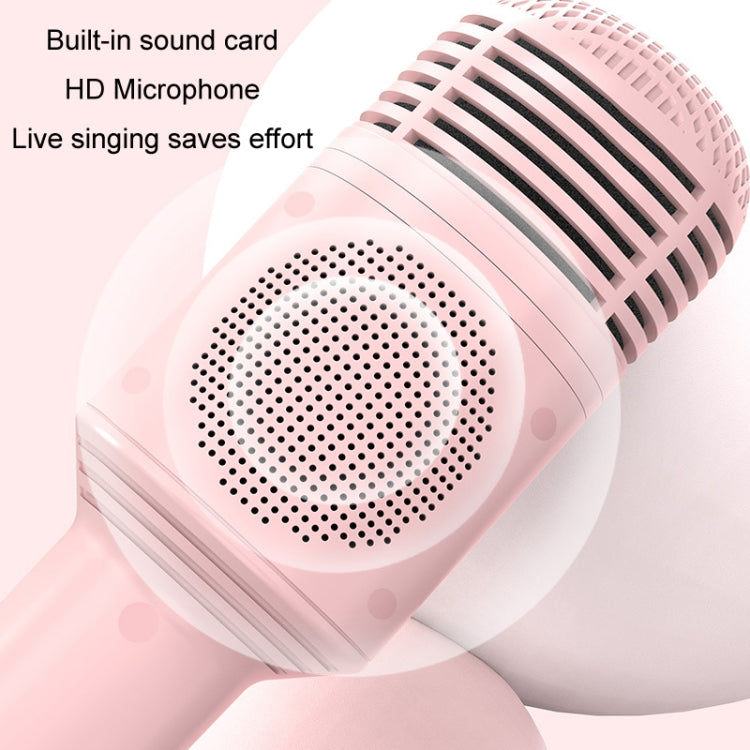 K10 Children Bluetooth Microphone Audio All-In-One Machine(Pink) - Microphone by buy2fix | Online Shopping UK | buy2fix