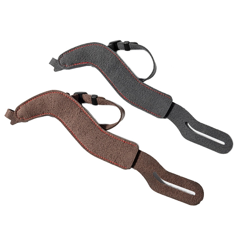 SLR Camera Wrist Strap Camera Anti-drop Microfiber Leather Wrist Strap(Brown) - Camera Strap by buy2fix | Online Shopping UK | buy2fix