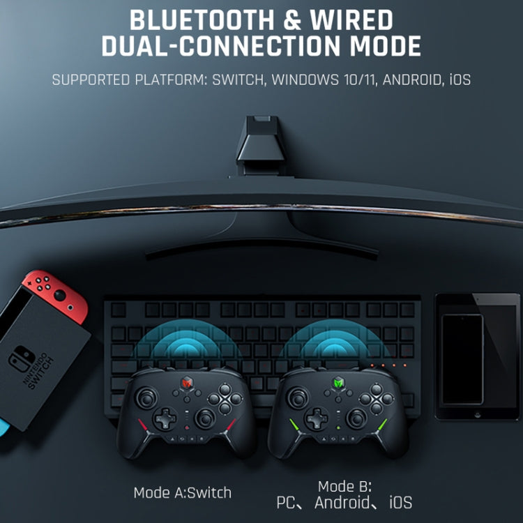 BIGBIGWON Blitz C2Pro Full Mechanical Gamepad Bluetooth Wired Dual Mode Support Switch / PC / Android / IOS - Controller Gamepad by BIGBIGWON | Online Shopping UK | buy2fix