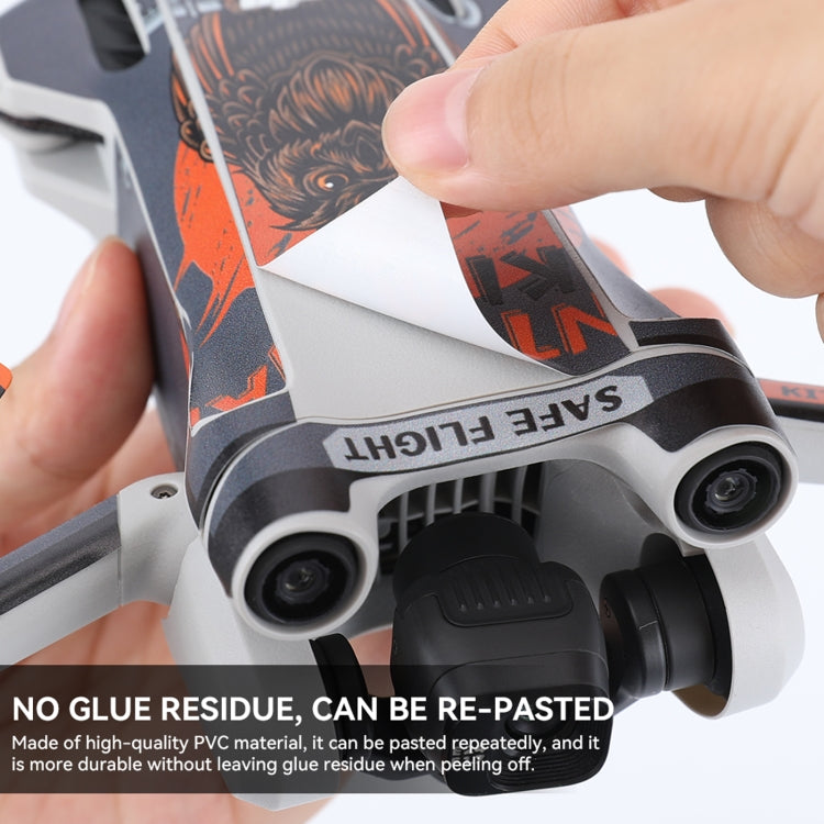 For DJI Mini 3 Pro Remote Control Body Sticker ,Spec: RC-N1 Without Screen(Domineering Eagle) - Stickers by RCSTQ | Online Shopping UK | buy2fix