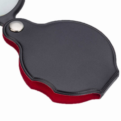 5pcs 6X 60mm Foldable Leather Case Reading Magnifier by buy2fix