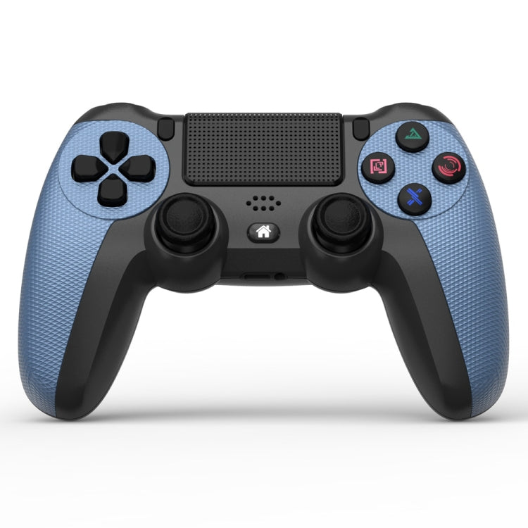 KM048 For PS4 Bluetooth Wireless Gamepad Controller 4.0 With Light Bar(Mountain Blue) - Gamepads by buy2fix | Online Shopping UK | buy2fix