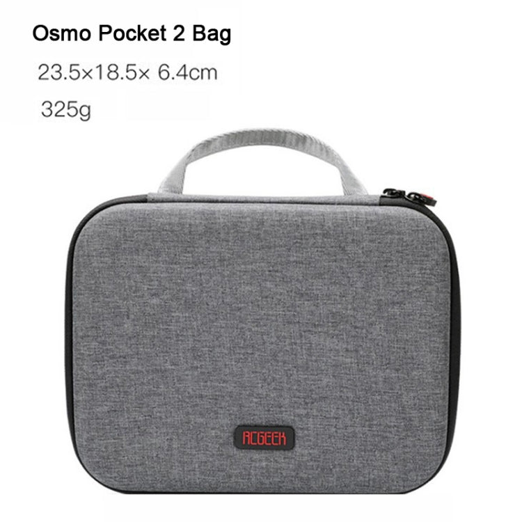 For DJI Osmo Pocket 2 RCSTQ Head Accessory Storage Bag - Case & Bags by RCSTQ | Online Shopping UK | buy2fix