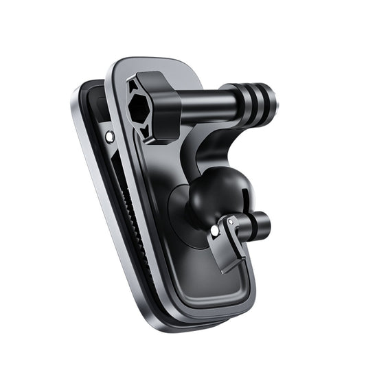 TELESIN 360 Degree Rotation Magnetic Backpack Clip Clamp Mount For Action Camera by TELESIN