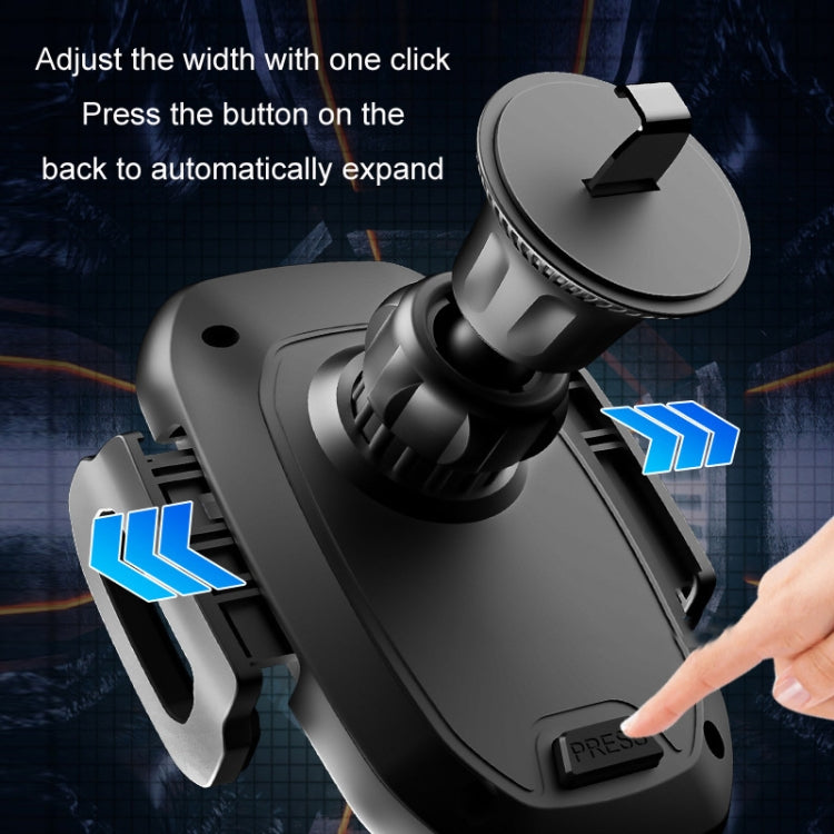 Hook Type Car Mobile Phone Navigation Support Frame(Black) by buy2fix