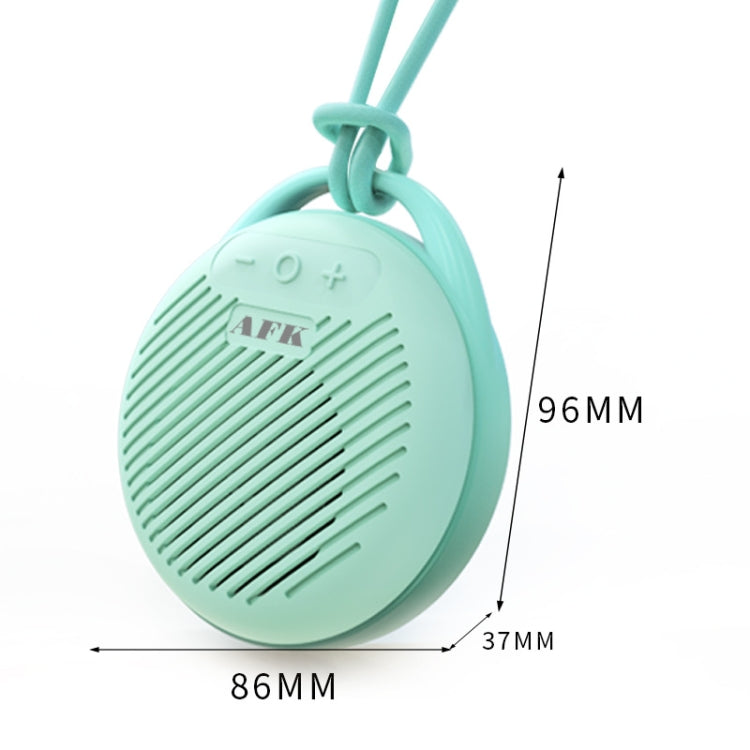 AFK BT-515 TWS Mini 3D Sound Effect Bluetooth Speaker Portable Waterproof RGB Light Audio(Lake Blue) - Mini Speaker by AFK | Online Shopping UK | buy2fix