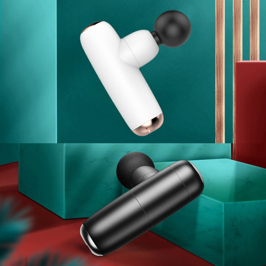 M02 Portable Fitness Multi-Gear Household Mini Fascial Massager(Black) by buy2fix