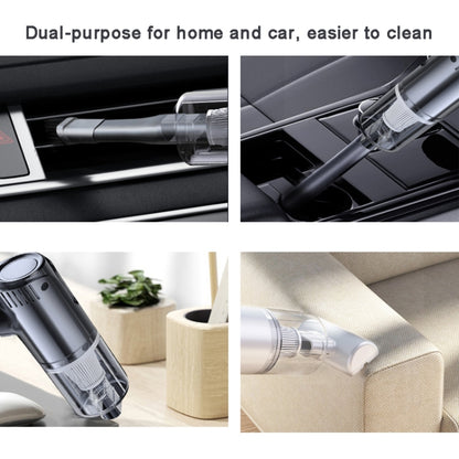 SUITU ST-8001EG 11.1V 6000mah Black 50W Wireless Handheld Large Suction Car Vacuum Cleaner - Vacuum Cleaner by SUITU | Online Shopping UK | buy2fix