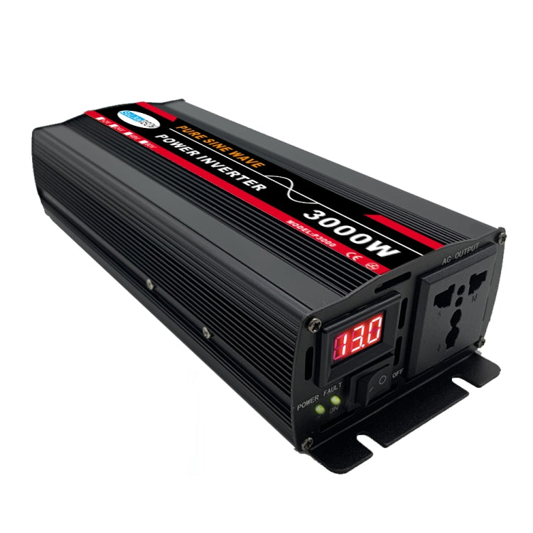 3000W 60V to 220V High Power Car Pure Sine Wave Inverter Power Converter - Pure Sine Wave by buy2fix | Online Shopping UK | buy2fix