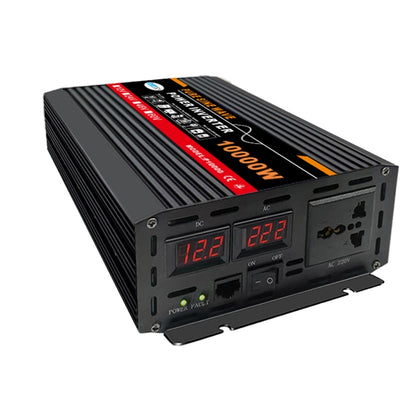 10000W 12V to 220V High Power Car Pure Sine Wave Inverter Power Converter - Pure Sine Wave by buy2fix | Online Shopping UK | buy2fix