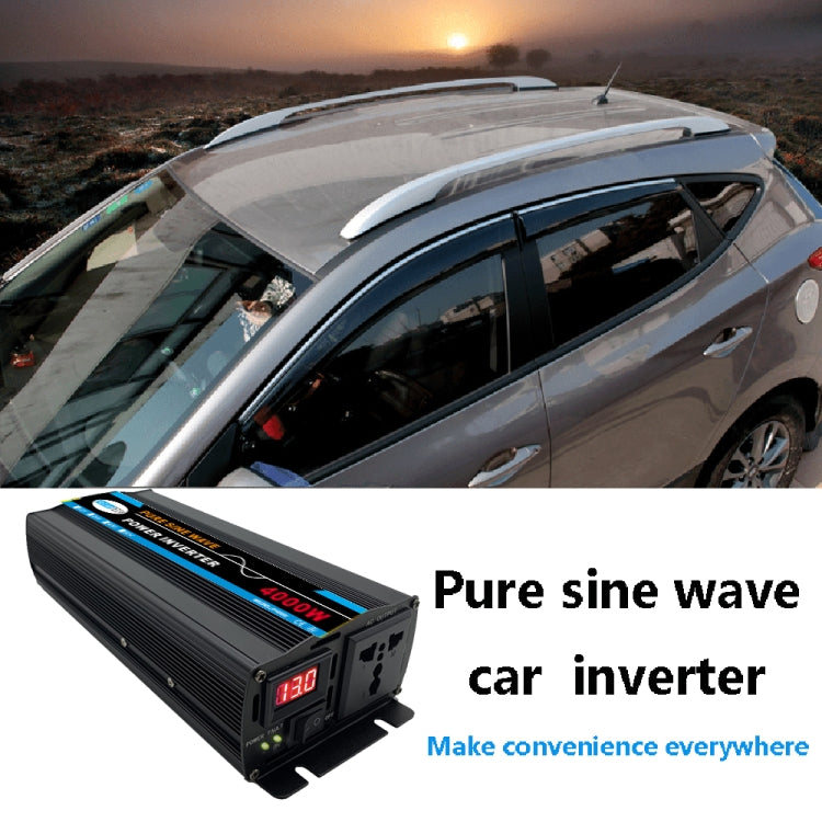 6000W 60V to 220V High Power Car Pure Sine Wave Inverter Power Converter - Pure Sine Wave by buy2fix | Online Shopping UK | buy2fix