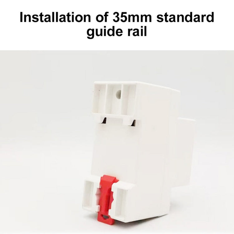 DDM15SD 15 (60) A Single-phase Multi-function Rail Meter with Backlight LCD Display - Current & Voltage Tester by buy2fix | Online Shopping UK | buy2fix