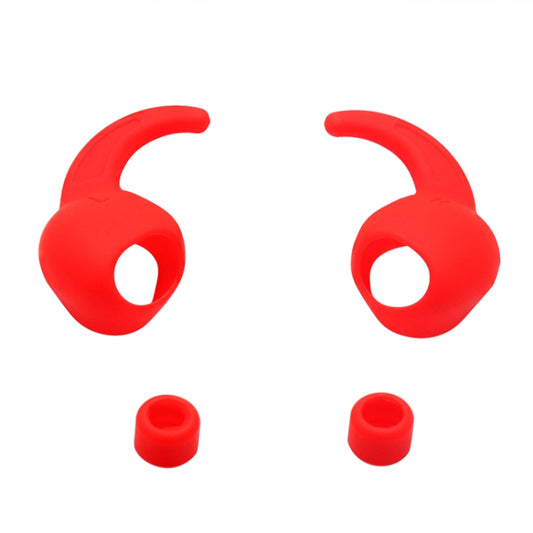For Beats Studio Buds 2pairs Wireless Bluetooth Earphone Silicone Non-slip Ear Caps(Red) by buy2fix