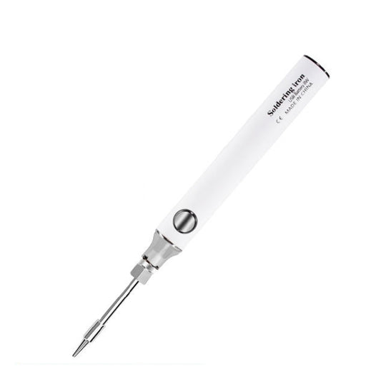 8W USB 5V Cordless Soldering Iron Low Voltage Soldering Pen(White) - Electric Soldering Iron by buy2fix | Online Shopping UK | buy2fix