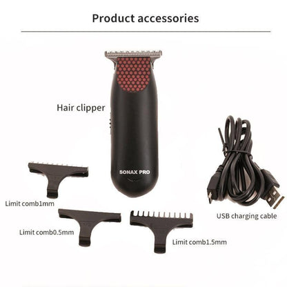 SONAX PRO SN-8101 Home Electric Haircutter Portable USB Push Shears - Hair Trimmer by SONAX PRO | Online Shopping UK | buy2fix