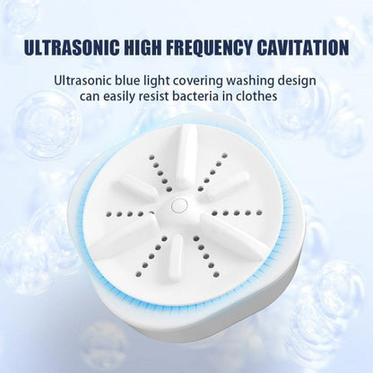 Portable Mini Turbo Switch Three-Speed Timing Washing Machine, Size: Vibration(White) - Washing Machines & Parts by buy2fix | Online Shopping UK | buy2fix