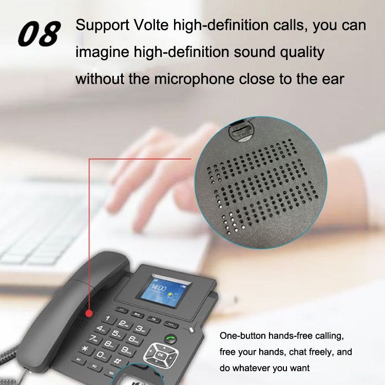 P03 4G+VOIP Dual Mode Wireless Fixed Line SIP Network Phone IP Enterprise Office Phone Wireless Landline by buy2fix
